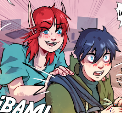 LazarusArt_'s tweet photo. ¡Ya podéis leer el nuevo capi de Academia Luxford en @FaneoEs ♥! Aquí algunas de mis viñetas preferidas, cada vez me gusta más el lineart! ¿Adivinais que le pasó a Hugo para poner esa carota? xD
#webcomics #OC #comic https://t.co/y3sUeK36WV