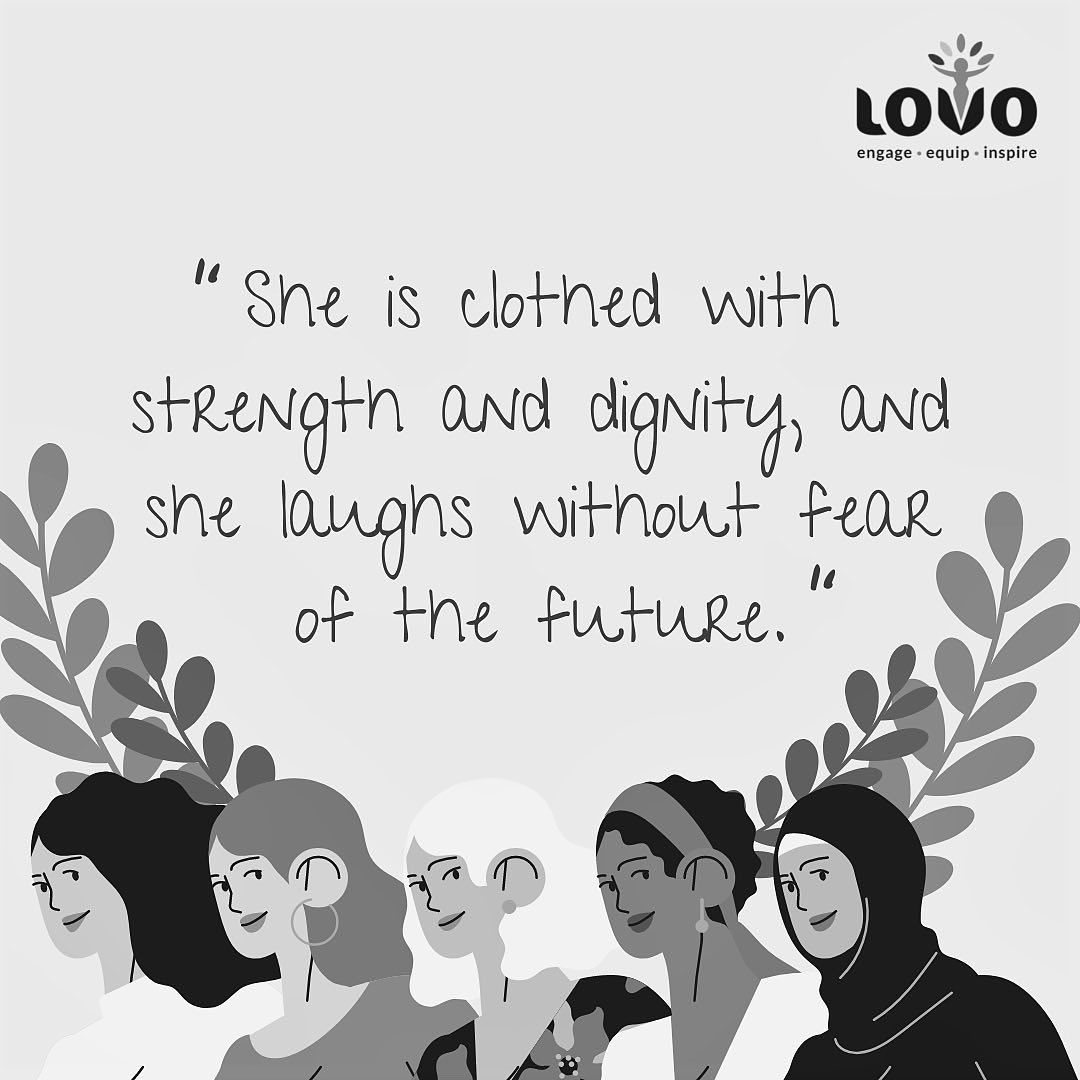 Morning everyone🌤

How's everyone getting on?

Our quote of this week is from a proverb, which portrays an ideal model who 'is clothed with strength and dignity, and she laughs without fear of the future'. 

We shall never stop building ourselves better for the future!

#lovocic