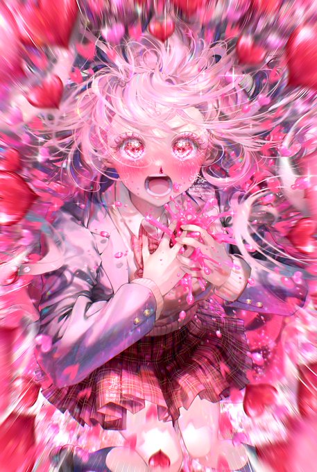 「ピンク髪 桃色」のTwitter画像/イラスト(新着)｜21ページ目