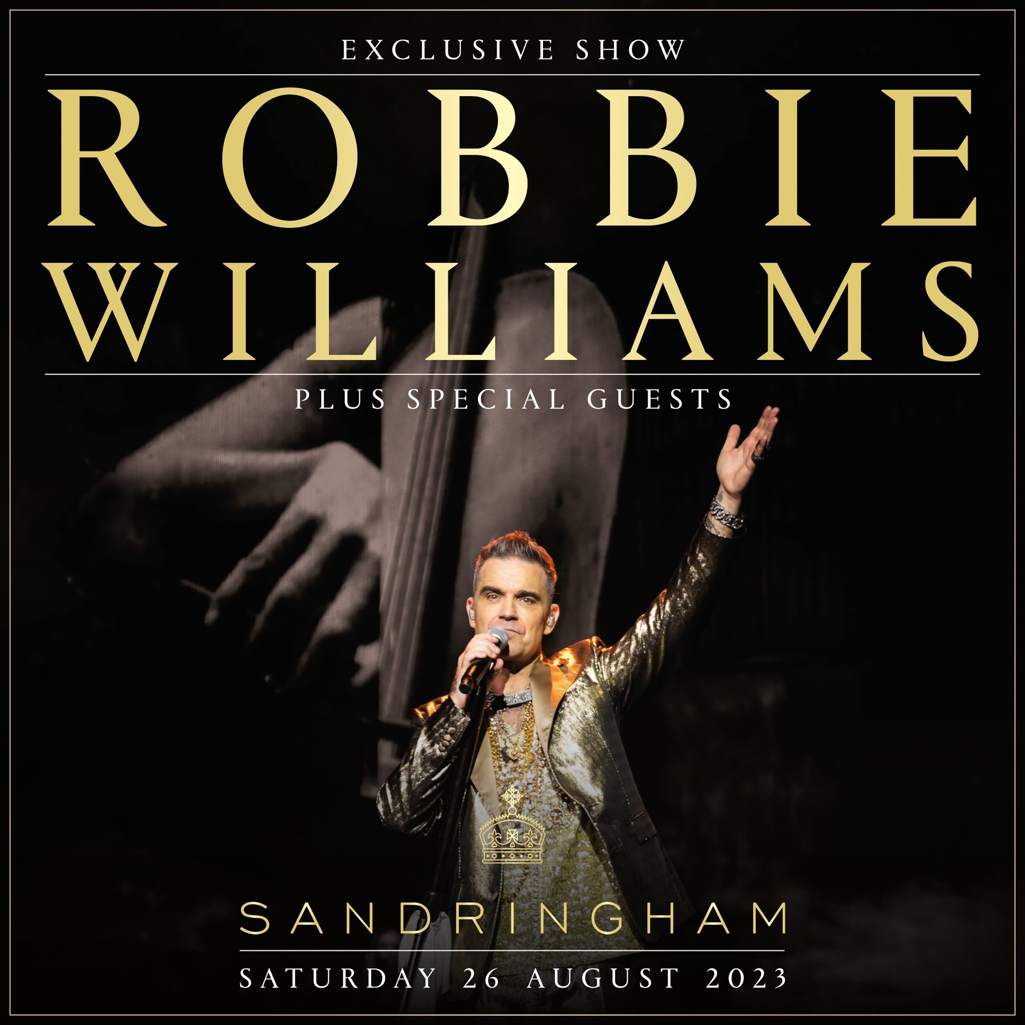 Robbie Williams on Twitter "So honoured to be playing this show at the