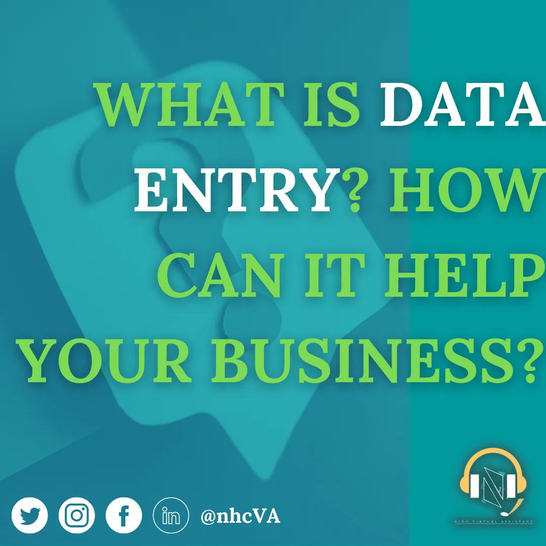 ChristianHegie's tweet photo. Numerous other advantages of data include storing all pertinent information about your business in one location to avoid confusion. π€¦π΅
To learn more about data entry hit that message button!
#GVACatarman #ChrisService #dataentry #virtualassistant #digitalmarketing https://t.co/f8xhlsw0sz