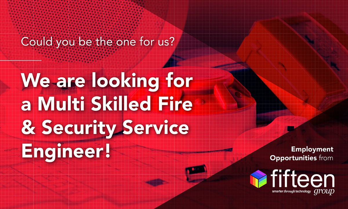 We're looking for a Multi Skilled Fire and Security Engineer!  

If you're on the lookout for your next opportunity, then look no further.  

Apply today 👇 

ow.ly/ESoS50LQW2H