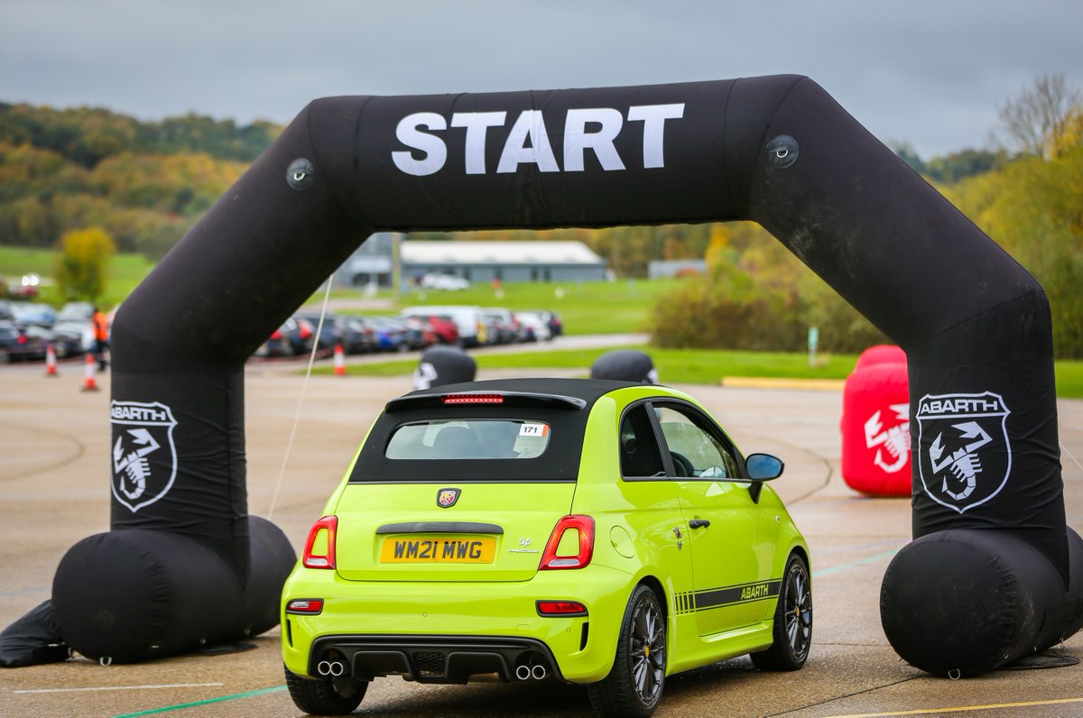 #caroftheday #abarth #greencar #trackday #fiatabarth #fiat #training #stellantis #theperformanceacademy