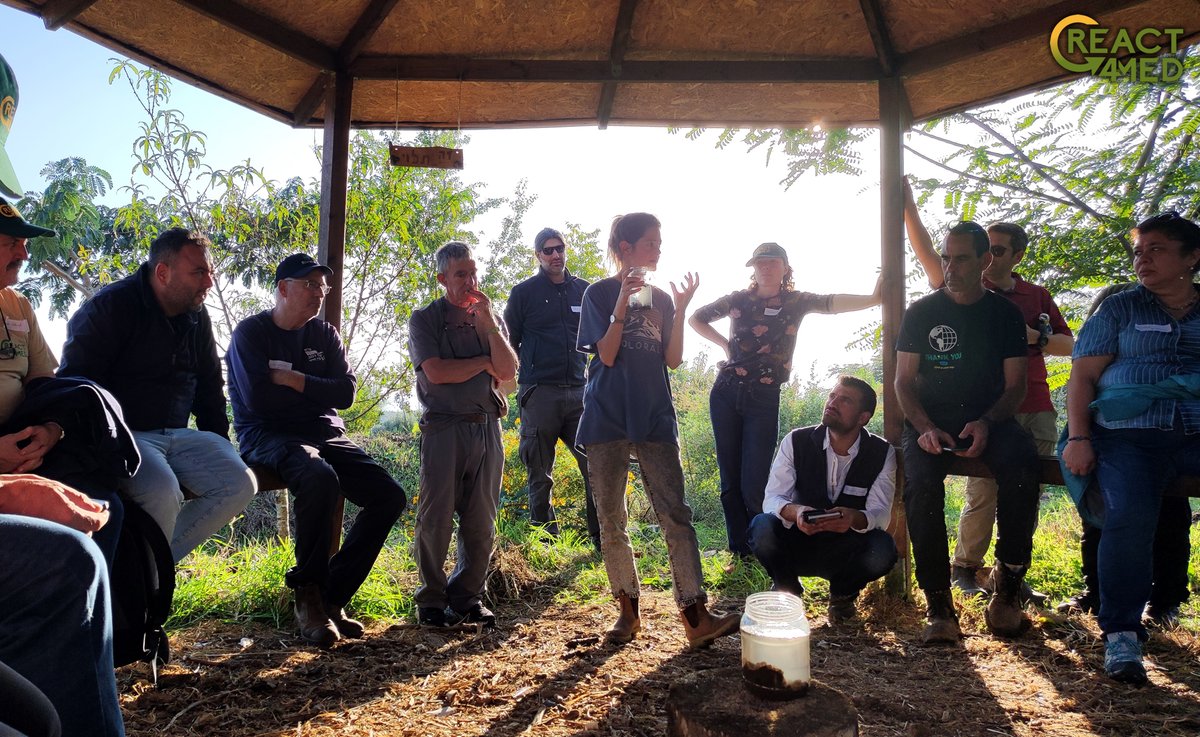 PRIMA REACT4MED (@react4med) on Twitter photo .<a href="/PrimaProgram/">PRIMA Program Mediterranean Partnership 🇪🇺</a> <a href="/REACT4MED/">PRIMA REACT4MED</a> Partners inspired ahead of #WorldSoilDay at the food forest of Bethlehem of Galilee. Read the full story here:
react4med.eu/react4med-part… .<a href="/PrimaProgram/">PRIMA Program Mediterranean Partnership 🇪🇺</a> <a href="/REACT4MED/">PRIMA REACT4MED</a> Partners inspired ahead of #WorldSoilDay at the food forest of Bethlehem of Galilee. Read the full story here:
react4med.eu/react4med-part…