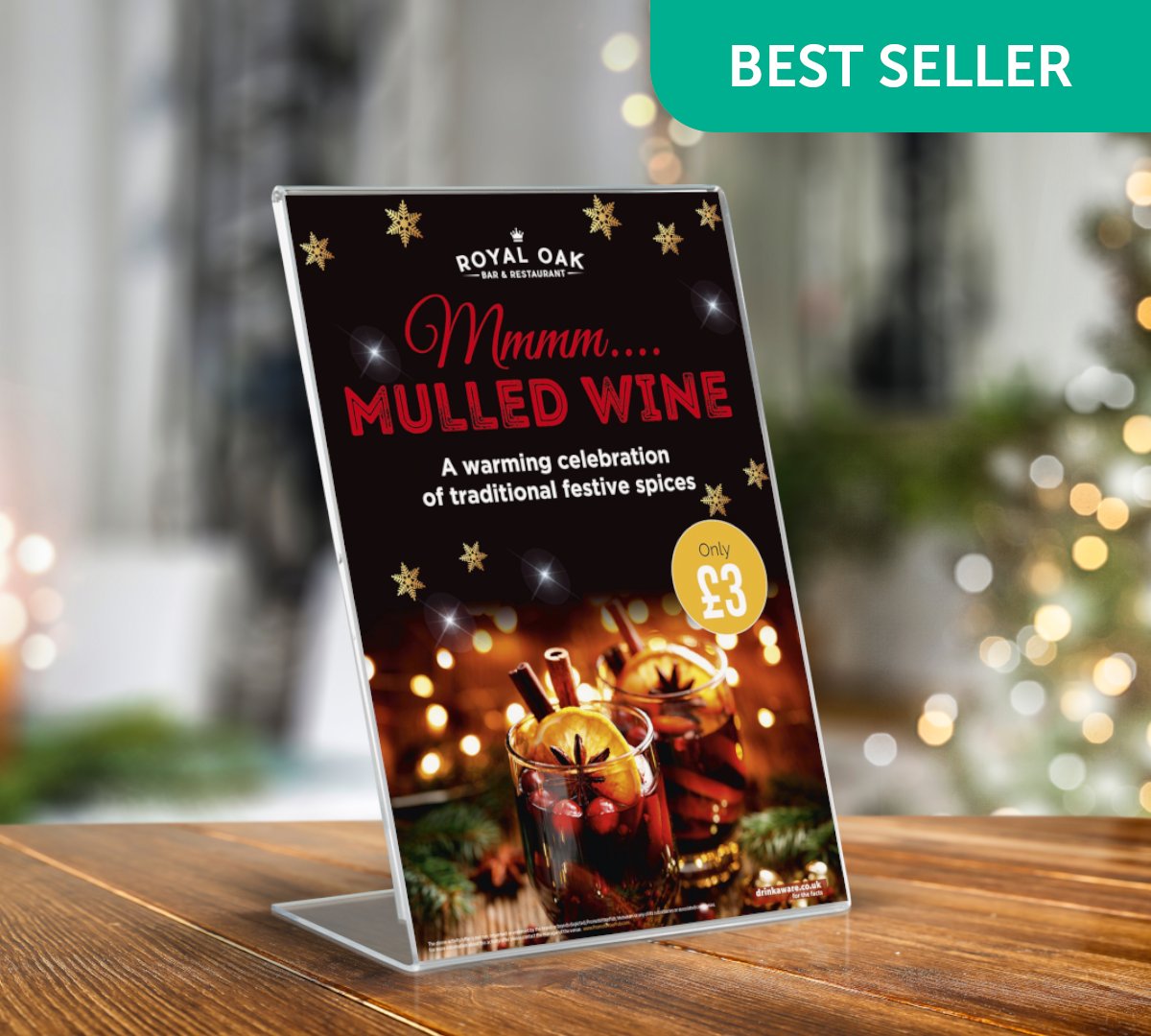 UKPOSGroup's tweet image. Our best-selling Acrylic Poster Holders offer an easy and affordable way to display your seasonal promotions on tabletops and counters. Next-day delivery if you order by 5pm - shop today! bit.ly/3z7zzjD 
#posterholder #posterdisplay #christmaspromotions