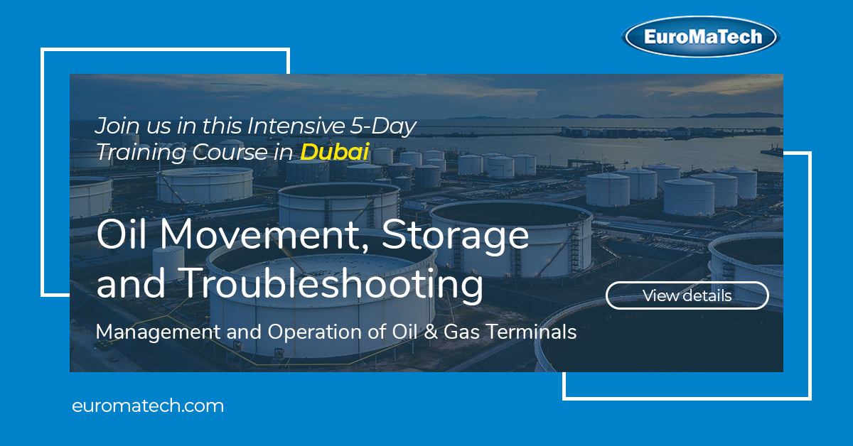 euromatech's tweet photo. Oil Movement, Storage and Troubleshooting
Learn more>>
https://t.co/LuZUL5ErvY
#euromatech #training #traininganddevelopment #oilmovement #storage #operation #oilandgasterminal #oilandgas #oilandgastraining #oilandgasindustry #oilstorage #lng #crudeoil #oiltank https://t.co/hqUHXM2Vha