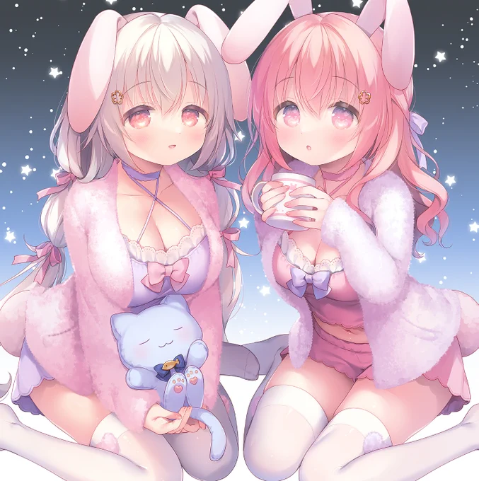 おやすみ前のまったりタイム 