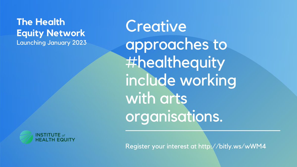 The Sir Michael Marmot Institute of Health Equity tweet media