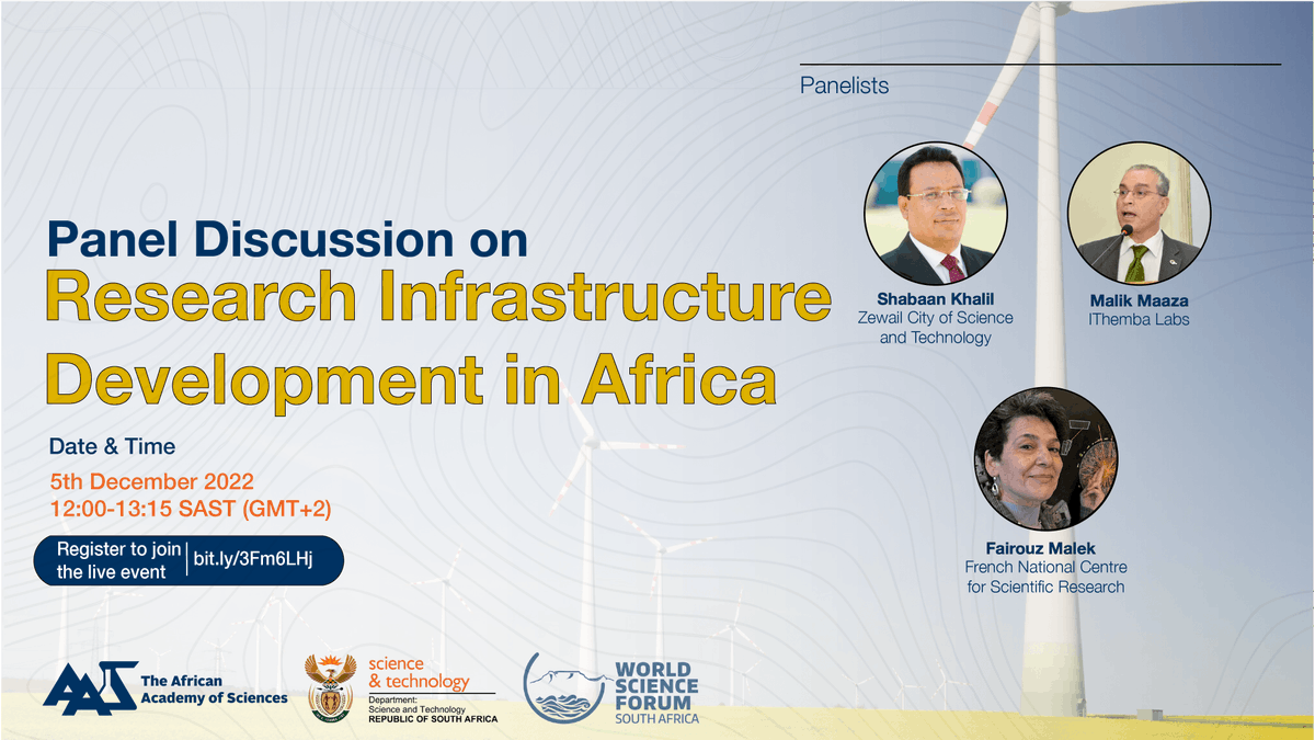 AASciences's tweet photo. Cultivating strong systems and cultures of research in Africa is important to Africa and the world. The next stimulating session will closely examine African research structures and ecosystems. Starting now!
#AASGeneralAssembly
https://t.co/gBne1nWBad
@dsigovza
@WorldSciForum https://t.co/bSMO9gjWVp