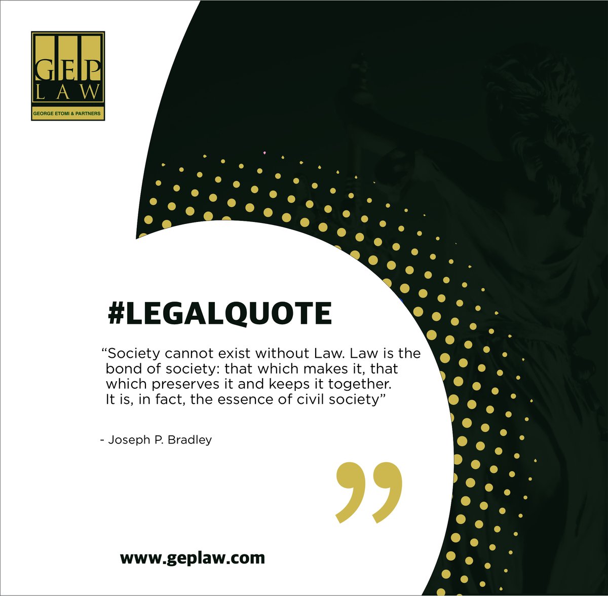 Geplaw's tweet photo. #legalquote #law #society #geplaw https://t.co/CIHkQ4oWe0