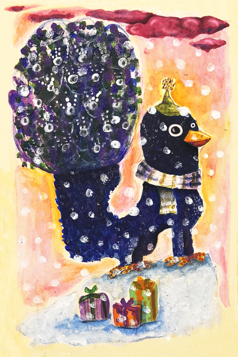 Gm from a snowy Monday in Tehran! finally after a long long time ! ❄️🤍😊

Yesterday I drew him and now! here is snow too 🥰❄️
objkt.com/asset/KT19TXcG…