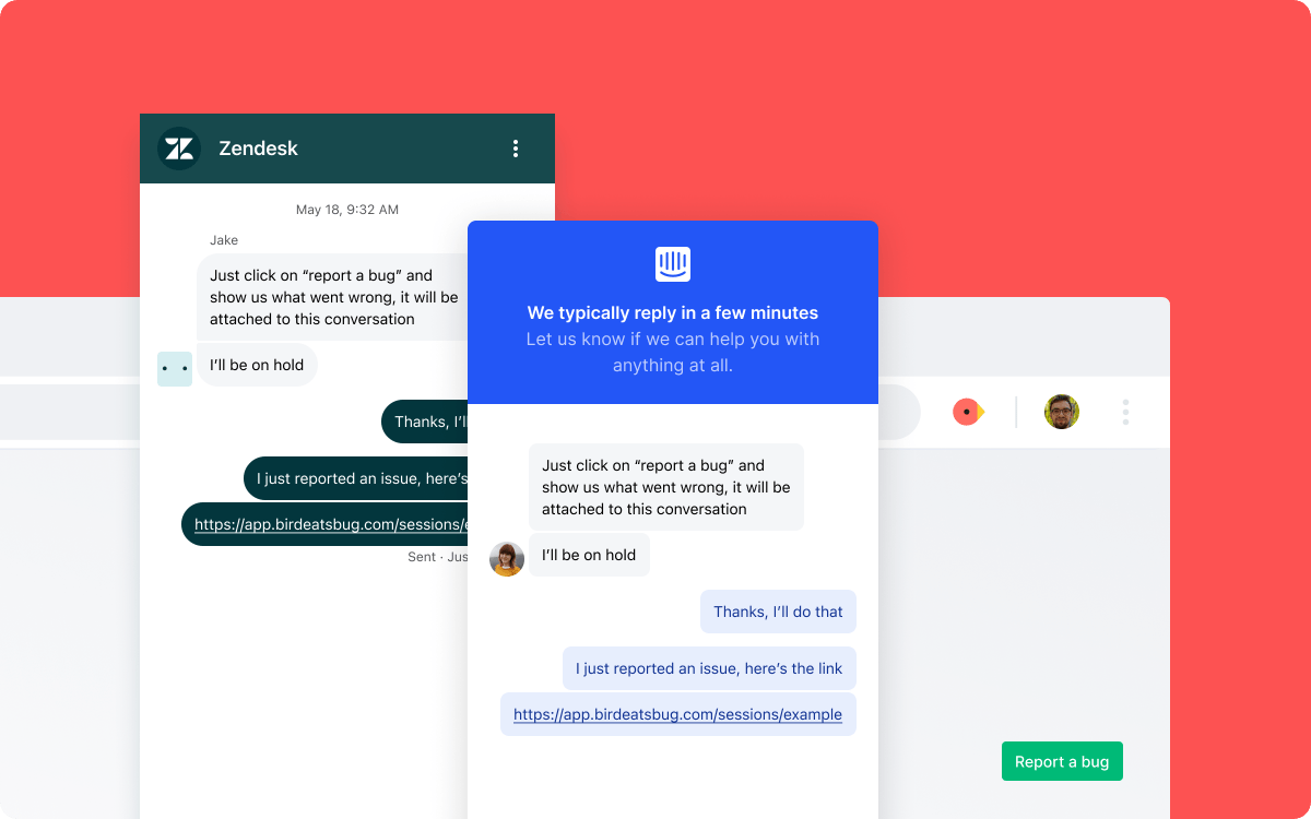 Bird Eats Bug (acquired by BrowserStack) tweet media