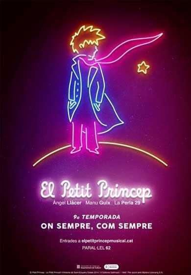 ActivitatsInfan's tweet photo. El Petit Príncep, el musical. (Emociona a grans i petits)
Del 5 de desembre al 22 de gener.
Avinguda del Paral·lel 62 - Barcelona

La narració d’El Petit Príncep d’Antoine de Saint-Exupéry és una faula mítica, un relat filosòfic que s’interroga sobre la … https://t.co/YNmZIdMcFP https://t.co/qwAi4iYMb7