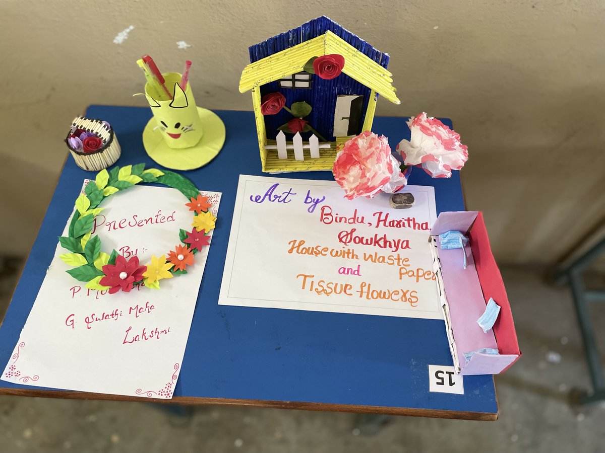 academicsswathi's tweet photo. ON BEHALF OF "NATIONAL POLLUTION CONTROL DAY" IIC OF Swathi College of Pharmacy ORGANISED A PROGRAMME CALLED "BEST FROM WASTE".  ON 02-12-2022...
ON THIS NOTE OUR STUDENTS EXHIBITED VARIOUS PROTOTYPES MADE FROM WASTE PLASTICS, CARDBOARD AND PAPER...
#MHRDInnovationCell,#SCPN https://t.co/QyKgI9eTNT