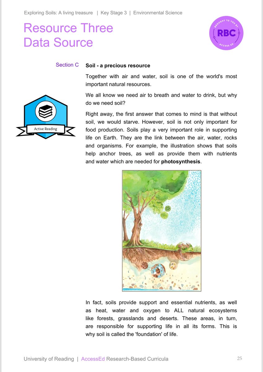 Celebrate #WorldSoilDay2022 with Dr. Wormsley, the soil engineer.
Learn how cool #soil is and the risks it faces.
I made this coursebook &amp; #sciart illustrations for <a href="/_AccessEd/">AccessEd</a> &amp; <a href="/UniofReading/">Uni of Reading</a> 
It's freely available. DM me for the details.
#soilday

Check out a preview ⬇️