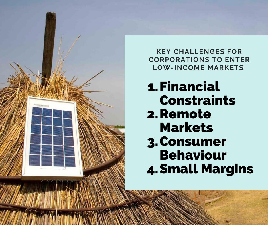 ennovent's tweet photo. Corporations find it challenging to penetrate low-income markets because of the nature of these markets &amp; the operational methods they typically use. 

Know more about how we enable corporations to get over these challenges in our latest position paper >>  https://t.co/GhR3PdHgdX https://t.co/fAvF7mHke2