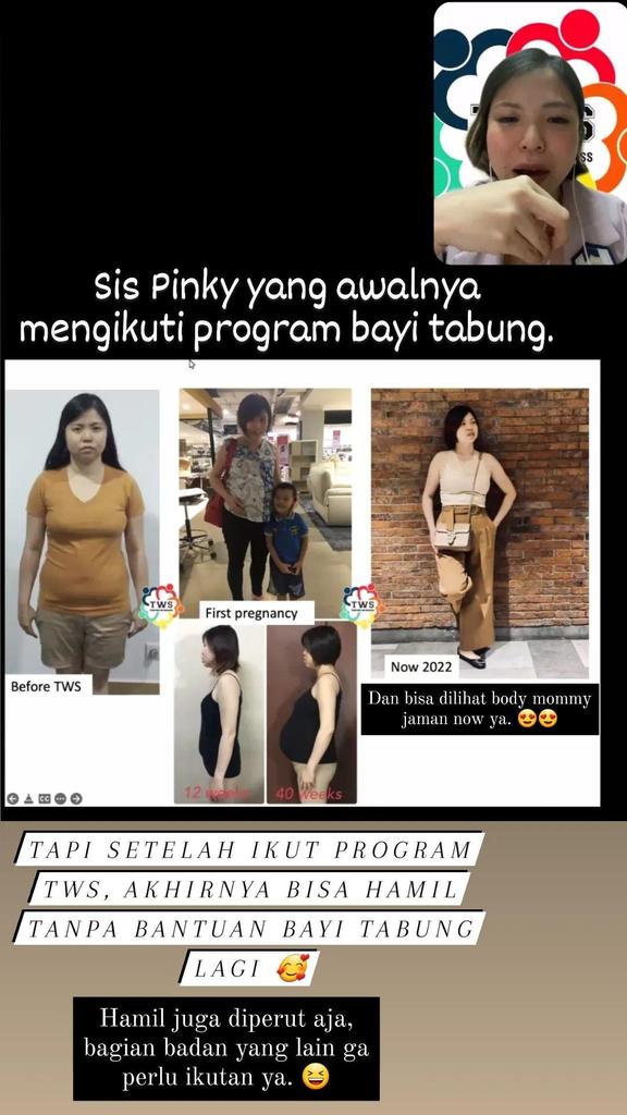 shelz_SB's tweet image. Kalo yang mau promil gimana? Boleh ikut program ga? Ini udah ada real testi nya ya
Bahkan juga ada yang lagi jalanin program ternyata hamil. 🥰😍
Karena program ini adalah program kesehatan, bukan sekedar program diet aja.
#twsprogram #programtws  #healthylifestyle #90days #diet