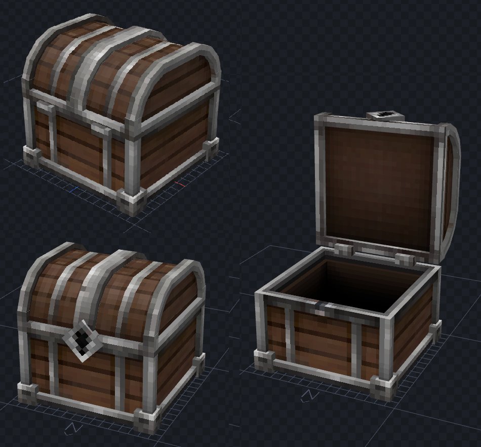 TPlowy's tweet photo. A chest model I just made for my normal chest in Epic Adventures. #EpicPack #Minecraft https://t.co/n1eJ9XEVoe