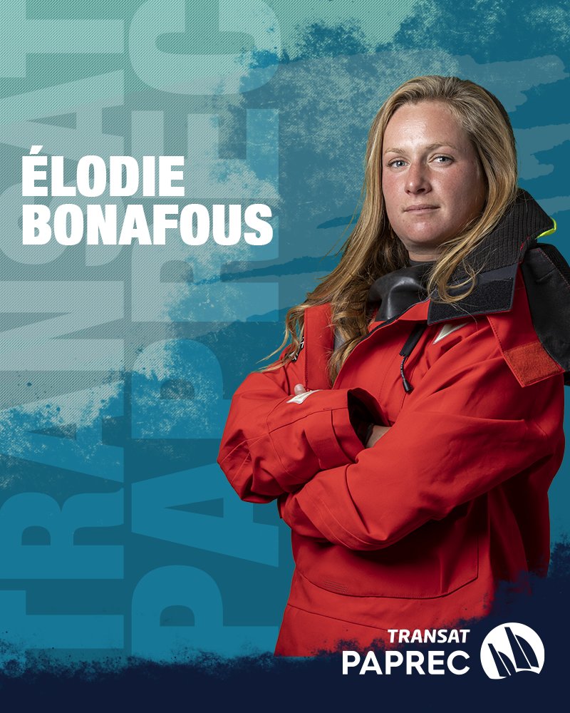[ 🇫🇷 𝗜𝗡𝗦𝗖𝗥𝗜𝗣𝗧𝗜𝗢𝗡 ]

✔️Elodie Bonafous est officiellement inscrite avec son Figaro <a href="/QueguinerVoiles/">Quéguiner Voiles & Océan</a> ! 

🔙 En 2021, <a href="/CorentinHoreau/">Corentin Horeau</a> et elle s'étaient octroyés la 7e place. Elle revient pleine d'ambition 👊🏻

💬 « Je pense avoir une carte à jouer pour le podium. »