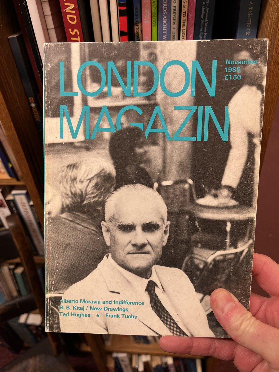 In @SkoobBooks world’s first sight of excellent short story collection Taking Doreen Out of the Sky by @AlanBeard4 is appearance of title story in Nov 85 @TheLondonMag