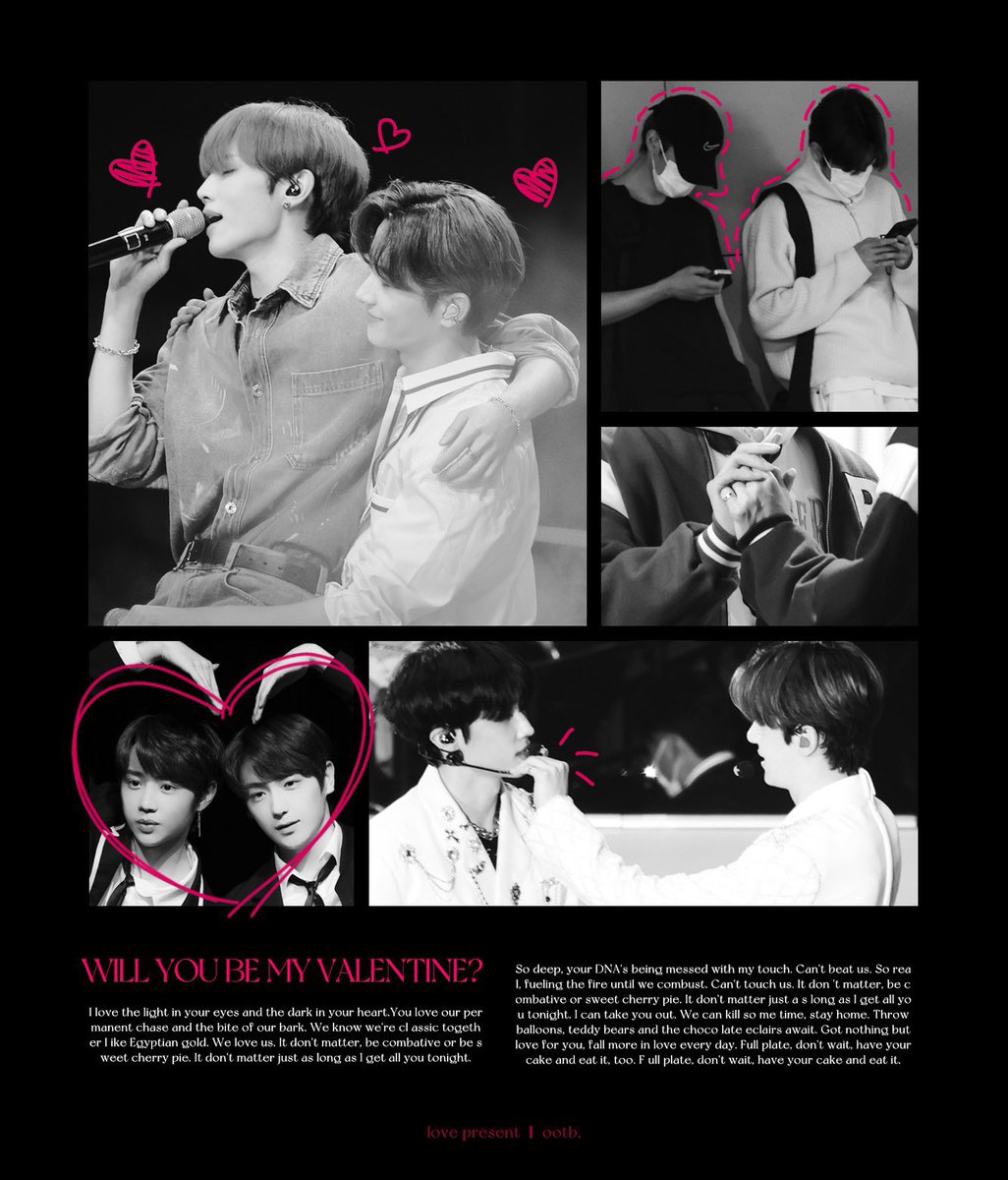 𝐌𝐲 𝐕𝐚𝐥𝐞𝐧𝐭𝐢𝐧𝐞

ㅡ

form &amp; detail
- url.kr/c4vkr7

period 
- 2022. 12. 05 PM 8:00 - 12. 31 PM 11:59

ⓒ 𝒍𝒐𝒗𝒆 𝒑𝒓𝒆𝒔𝒆𝒏𝒕 &amp; 𝒐𝒐𝒕𝒃,

#My_Valentine #마이_발렌타인