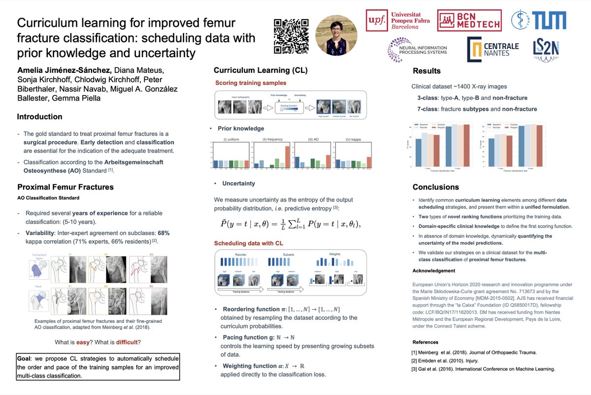 ameliajimsan's tweet photo. 📢 If you want to know more about curriculum learning or shortcuts in public medical image datasets, come to my (virtual) posters today at 
@WiMLworkshop #WiMLworkshop  #WiML 👩‍💻 https://t.co/VMzHoxYnvv