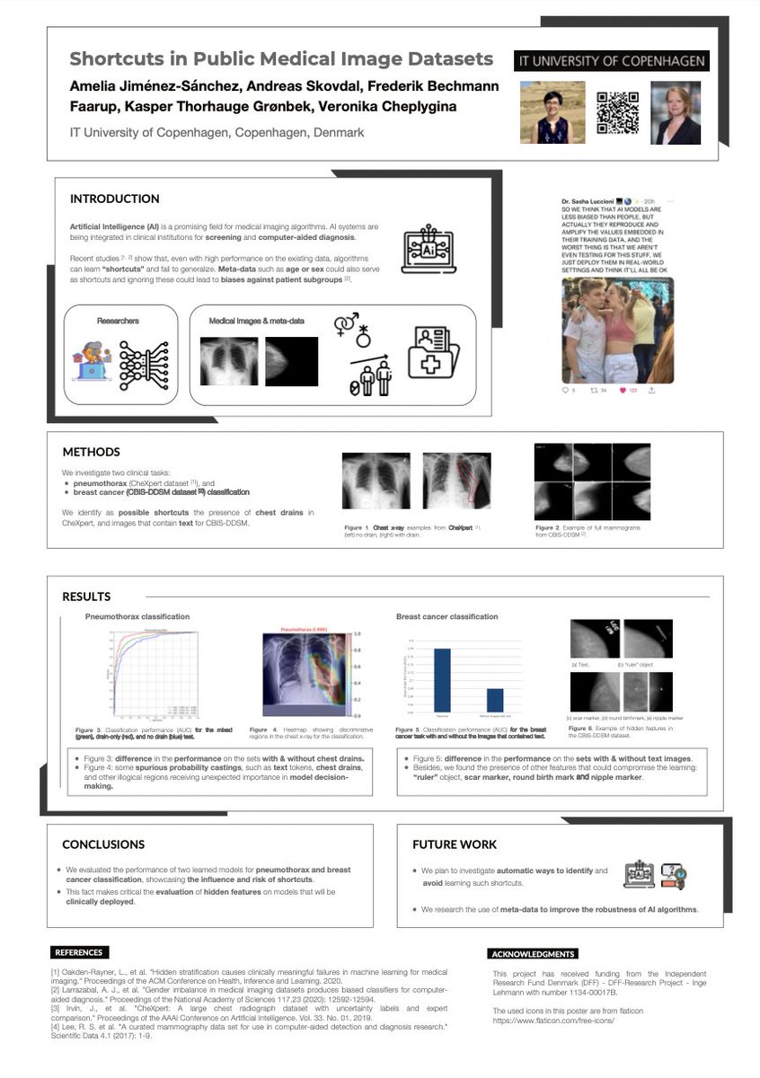 📢 If you want to know more about curriculum learning or shortcuts in public medical image datasets, come to my (virtual) posters today at 
<a href="/WiMLworkshop/">WiML</a> #WiMLworkshop  #WiML 👩‍💻