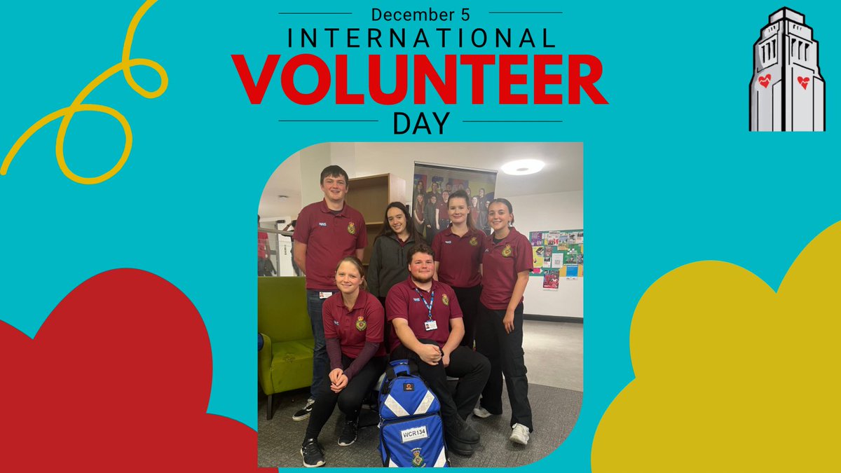 Leeds Student Community First Responders (@leedsstudentcfr) on Twitter photo Happy International Day of Volunteers!
Thank you to all of our committee and responders who make LSCFR a great society to volunteer for alongside your course at <a href="/UniversityLeeds/">University of Leeds</a>!
#InternationalVolunteerDay #UniOfLeeds <a href="/LeedsUniUnion/">Leeds University Union</a> <a href="/YorksAmbulance/">Yorkshire Ambulance</a> Happy International Day of Volunteers!
Thank you to all of our committee and responders who make LSCFR a great society to volunteer for alongside your course at <a href="/UniversityLeeds/">University of Leeds</a>!
#InternationalVolunteerDay #UniOfLeeds <a href="/LeedsUniUnion/">Leeds University Union</a> <a href="/YorksAmbulance/">Yorkshire Ambulance</a>