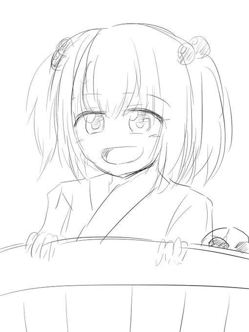 キスメ描くごとにだんだんくっきりしてきた 