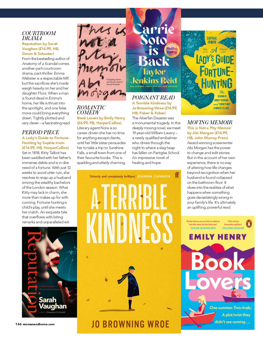 zoeannewest's tweet image. It&apos;s Awards time. Enjoy browsing some great 2022 books we&apos;ve loved here @womanandhome Part 1 of 2