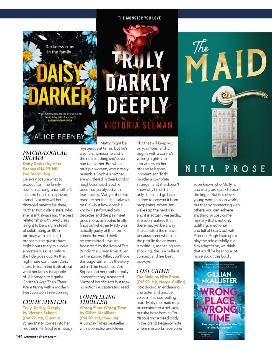 zoeannewest's tweet image. It&apos;s Awards time. Enjoy browsing some great 2022 books we&apos;ve loved here @womanandhome Part 1 of 2