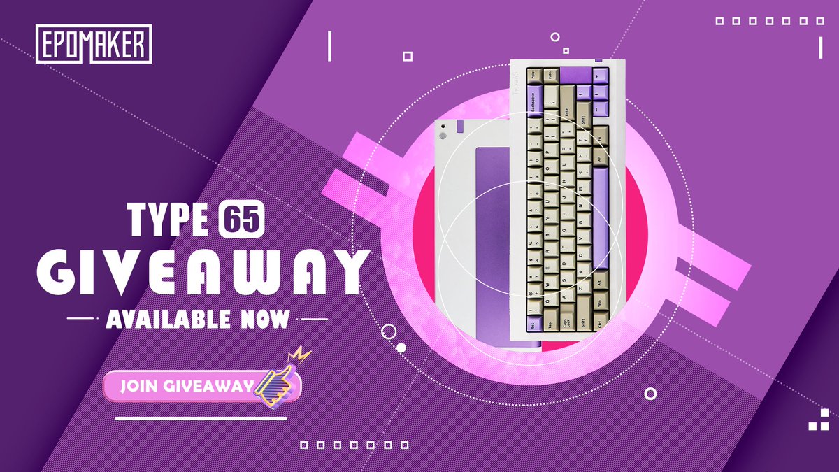EpomakerK's tweet image. New Giveaway for Type 65 Kit with Aluminum Case🤩

💞New Bridge Gakset-more bouncing
💞The badge can be changed to two keys

More rules kindly checking in the website
epomaker.com/pages/epomaker…?

#epomaker #epomakerkeyboard #keyboard #keyboards  #Giveaway  #giveawaycontest