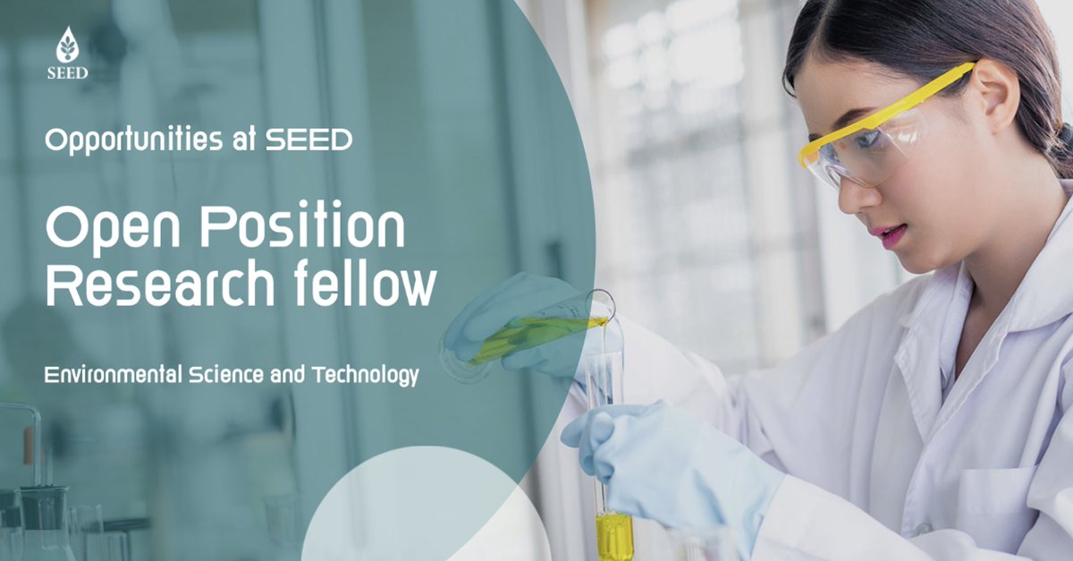 New #opportunity for early career scientists with a background in #Environmental Science and #Technology - At our division #SEED <a href="/UniSalerno/">Università Salerno</a> (Italy) we are looking for a new motivated scholar: a position of research fellow for two consecutive years is open | For info contact me
