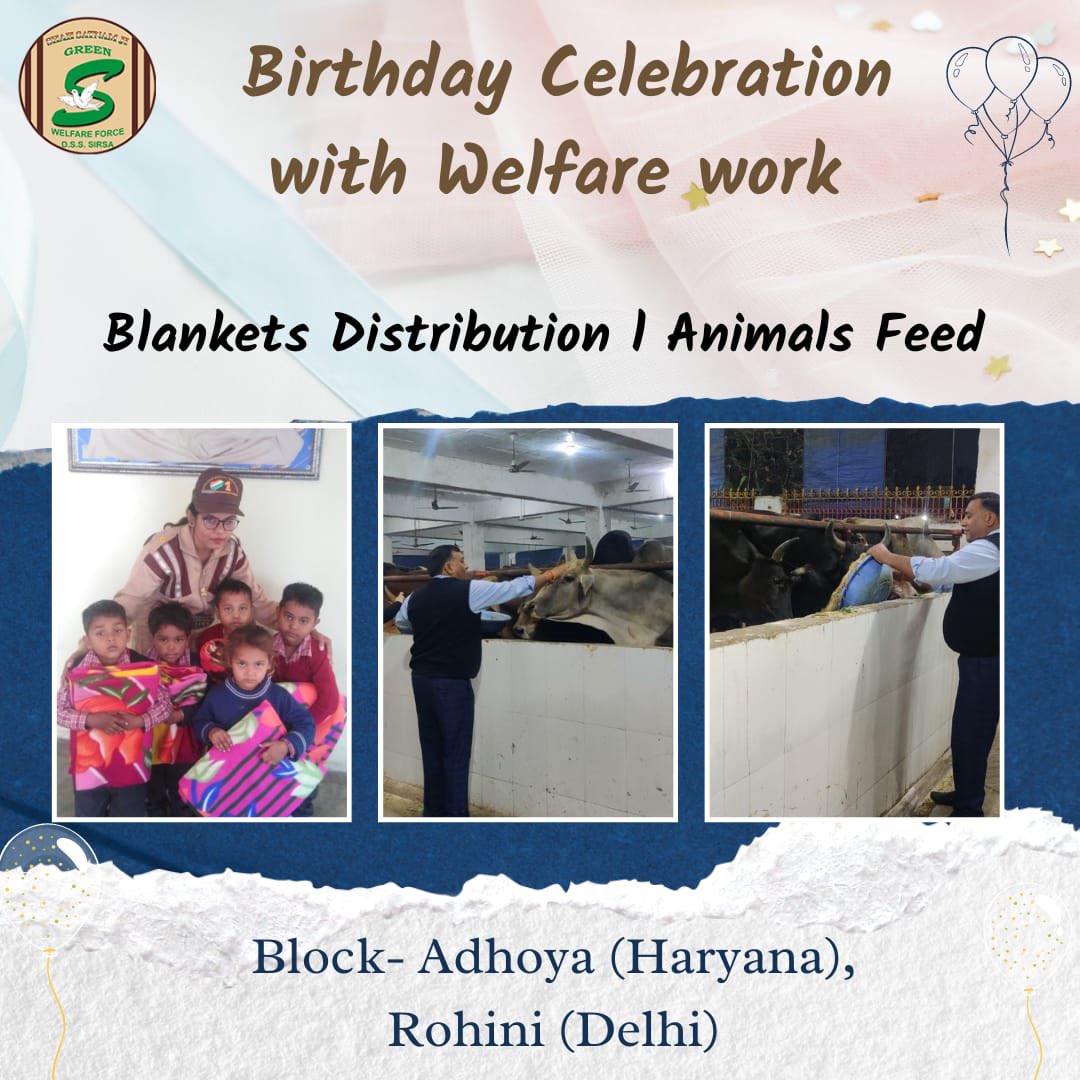 Shah Satnam Ji Green S Welfare Committee tweet media