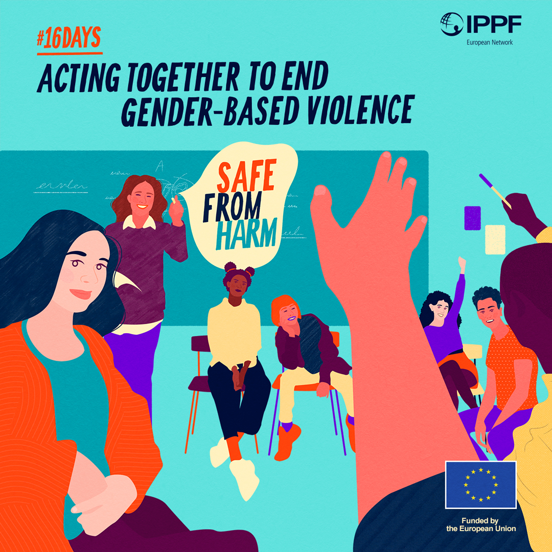 Comprehensive sexuality education protects young people from gender-based violence and helps them break free of harmful gender stereotypes. We need to put #CSE at the heart of our action to prevent #GBV  and achieve gender equality! ➡️bit.ly/3F2VuKP
#SafeFromHarm #16Days