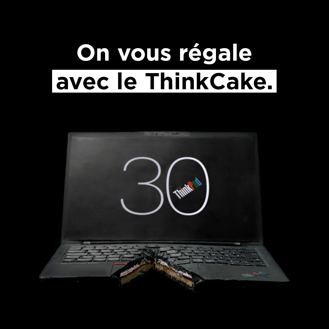 lenovofr's tweet photo. On a décidé de vous régaler et d'organiser un #jeuconcours ! 
On vous fait gagner un #ThinkPad X1 Carbon et un vrai, pas un #ThinkCake.

⬇️ Pour participer ⬇️
- S'abonner à @lenovofr
- Tag un ami avec le #ThinkPad30

TAS 12.12 🤞 https://t.co/eYKDlx8hBw