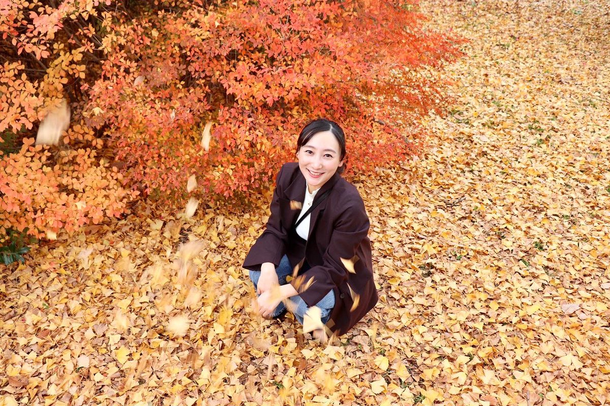 とっても寒くなって来たね〜！！🍂🍁 #ポートレート