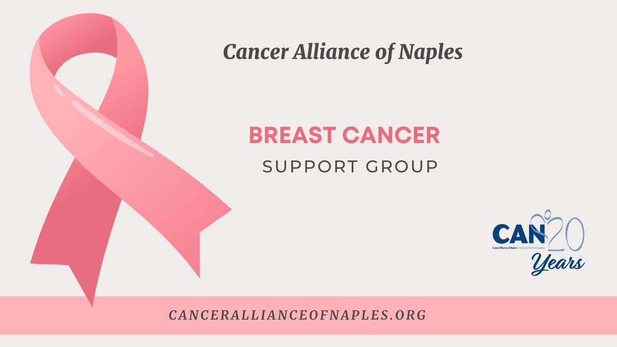 Cancer Alliance Network (@cannaples) on Twitter photo Breast Cancer Support Group
To register email info@cancerallianceofnaples.org
** Please check our online calendar for the most up to date schedule. cancerallianceofnaples.com/cancer-allianc…
#cancersurvivor #community #breastcancer #support #naples #donate #breastcancerawareness Breast Cancer Support Group
To register email info@cancerallianceofnaples.org
** Please check our online calendar for the most up to date schedule. cancerallianceofnaples.com/cancer-allianc…
#cancersurvivor #community #breastcancer #support #naples #donate #breastcancerawareness