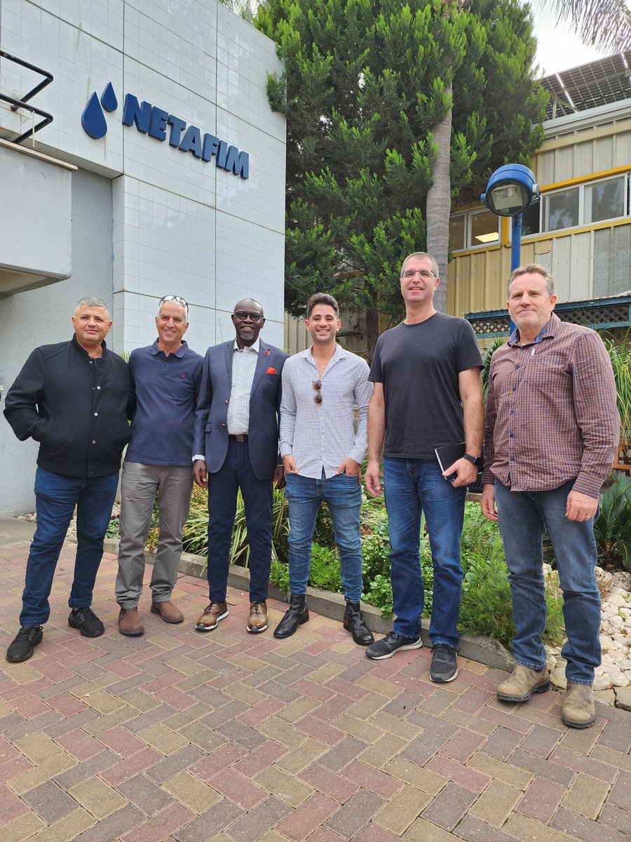 TafNjie's tweet photo. Started my week at #Netafim in #Israel who is the world's biggest supplier of irrigation systems. Am on an #Agricultural study tour as @tafafricaglobal plans to start an agricultural program named 'TAFRICULTURE' at #TafCity. Simply feeding the 30,000 future residents. https://t.co/okCEvmmpmO