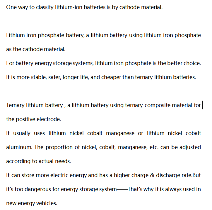 Yeloness's tweet photo. What is a ternary lithium battery and what is a lithium iron phosphate battery???
#YelonESS #LiFePO4 #LFP #Battery #Ternarybattery #BESS #energystorage https://t.co/OwyX9THckB