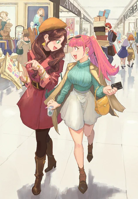 Go shopping and poor Sylvain.#FE3H 