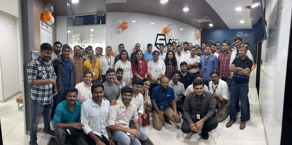 SiFive's tweet photo. Did you know that India is one of the fastest growing regions for #RISCV? That’s why we recently opened new offices in Bangalore and Hyderabad! Learn more about India’s enormous potential for silicon innovation: https://t.co/pa7yJptPIh https://t.co/HjKXsIycNv
