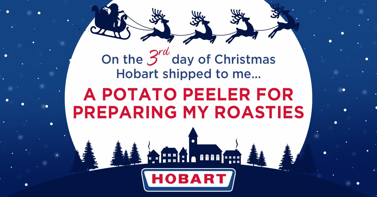 Help your kitchen to cut down on prep time this Christmas with a Hobart Potato Peeler, we have our 6kg and 13kg models ready to ship today.

Find out more about the Potato Peelers: hobartuk.com/products/food-…

#Hobarts12DaysOfChristmas #ReadyToDeliver #FullWarehouse #FinanceAvailable