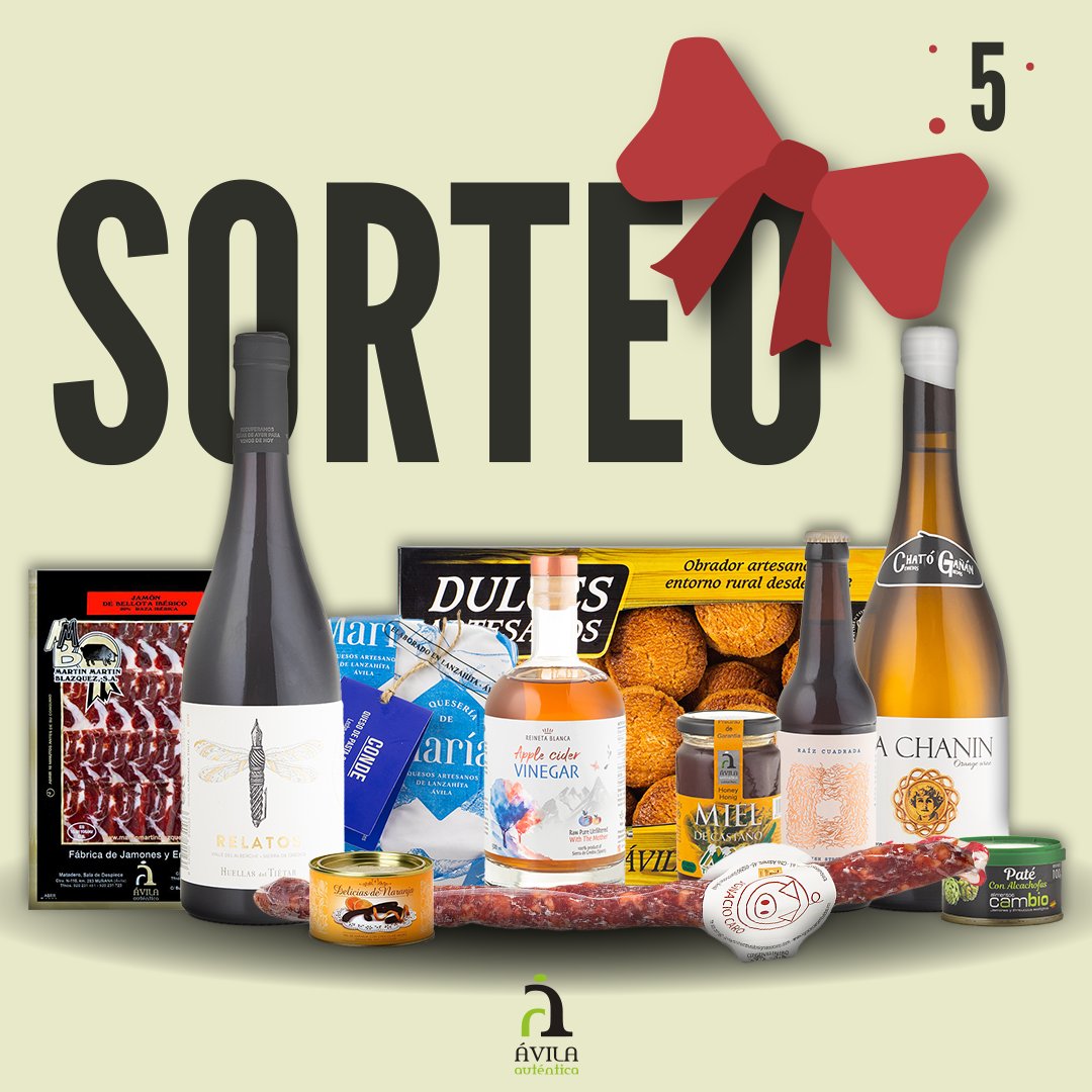 🎄 GANA UN LOTE NAVIDEÑO DE PRODUCTOS ÁVILA AUTÉNTICA 🎄

¡Participa si quieres que estas fiestas están protagonizadas por la familia más auténtica! 💚

1️⃣ Da ❤️ a esta publicación
2️⃣ Síguenos en <a href="/Avilaautentica1/">Ávila Auténtica.</a> 
3️⃣ Menciona a esa persona que debe participar