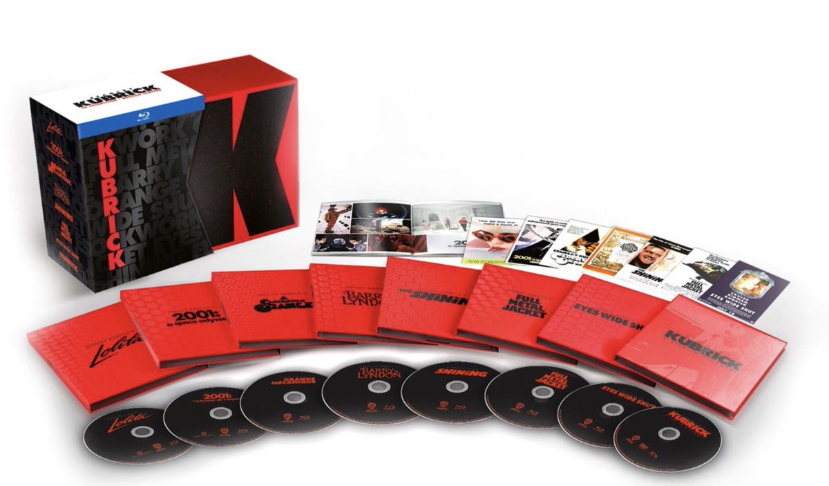 MehdiOmais's tweet photo. #Concours
2 Coffrets BR STANLEY KUBRICK à gagner (incluant 2001 L’Odyssée de l’espace, Shining, Eyes Wide Shut, Barry Lyndon, Lolita, Full Metal Jacket, Orange Mécanique) !
> RT pour tenter ta chance jusqu'au 10 décembre à 20h.
> Tirage au sort le 11 décembre. https://t.co/eMlj2O1RxP