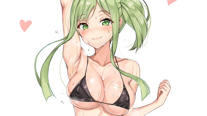 pixivFANBOXでjkチア 丁礼田舞ちゃん 差分追加&修正版「全裸差分(R18)・黒マイクロビキニ差分・ポンポン有り無し差分・競泳水着差分(6色)」27枚を公開しました! https://t.co/kCef8B14kS 