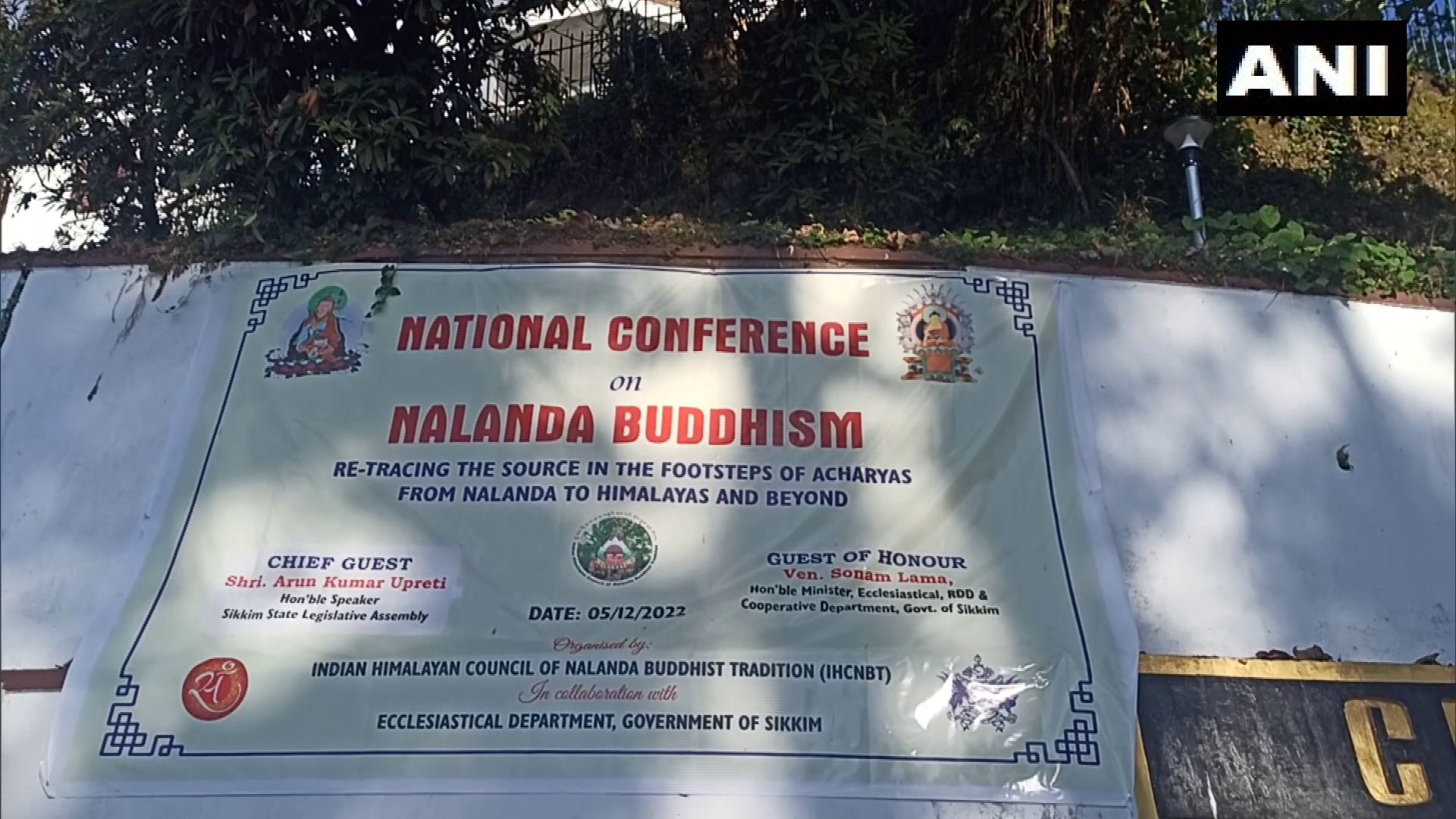 ANI on Twitter "Sikkim Indian Himalayan Council of Nalanda Buddhist