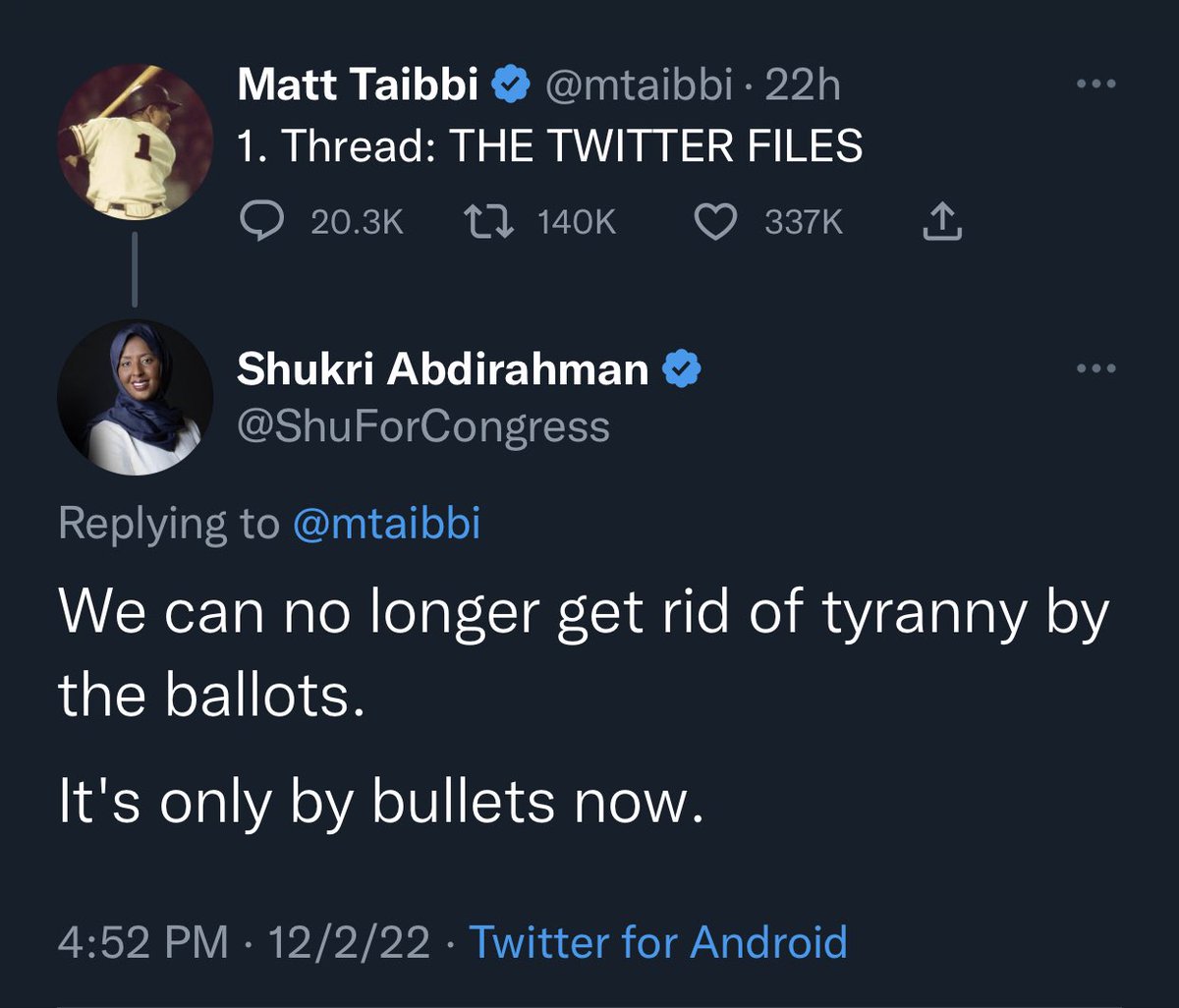 DylanBurns1776's tweet photo. This was the Republican candidate against Ilhan Omar https://t.co/DavJktlLOe
