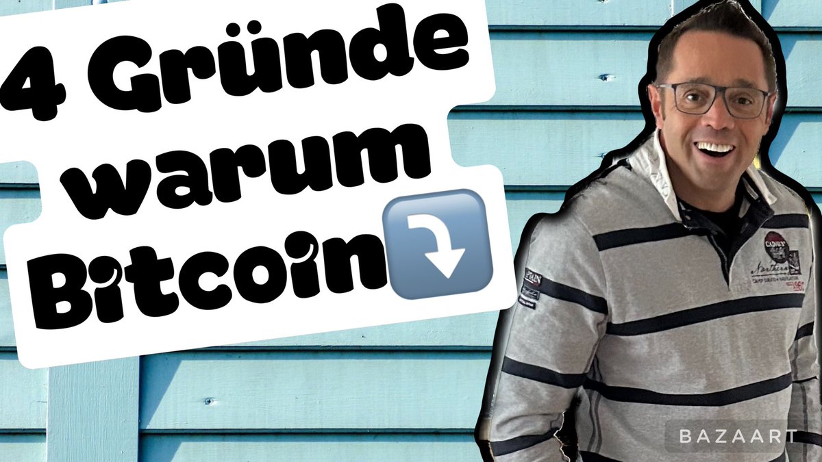 Vier Gründe warum Bitcoin nicht steigt. #blockchainbrothers #bitcoin youtube.com/watch?v=0rONeO…