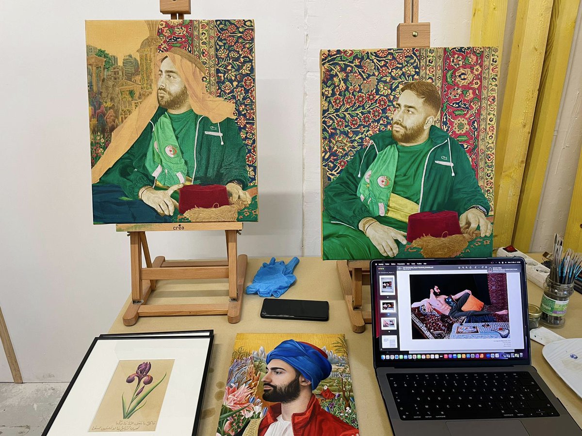 ADIAF_O's tweet photo. Nous avons visité les ateliers #POUSH dans le cadre du programme Emergence de l'#ADIAF. Après une introduction de l’exposition "Le paysan, le chercheur et le croyant" curatée par Yvannoé Kruger, plusieurs artistes nous ont présenté leurs travaux #ADIAFemergence #CollectorsProgram https://t.co/85Wpy5YWYI